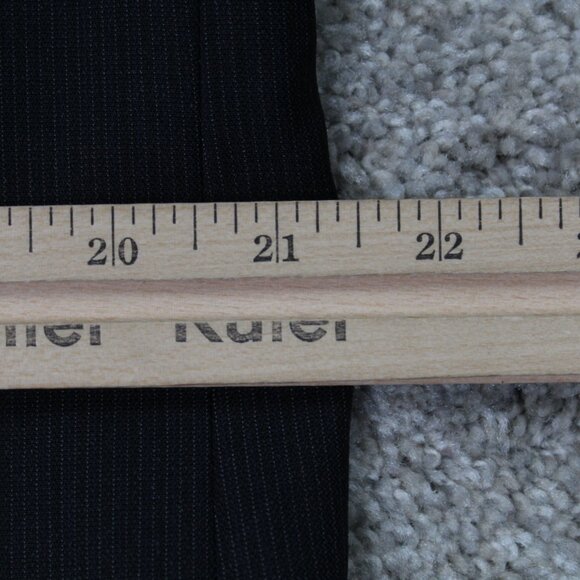 CANALI Proposta Blazer Mens US 42R UK 52R Black Pinstripe Wool Sports Jacket - Picture 7 of 16